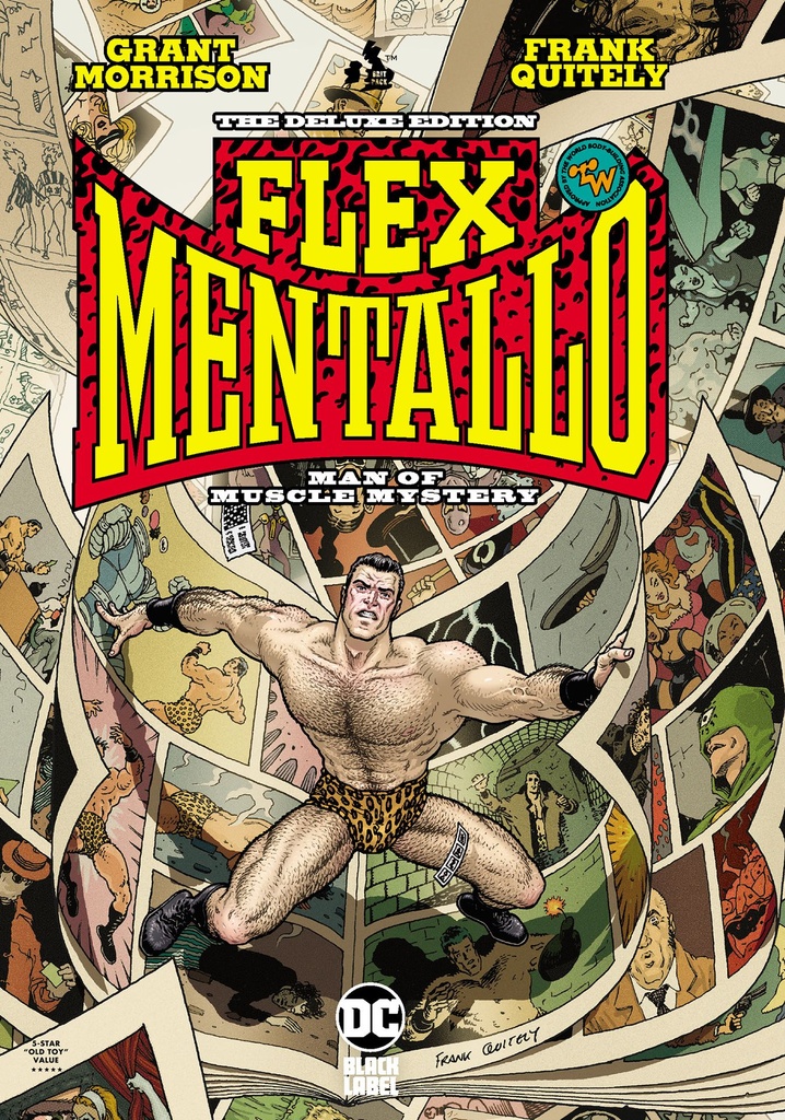FLEX MENTALLO MAN OF MUSCLE MYSTERY DELUXE HC