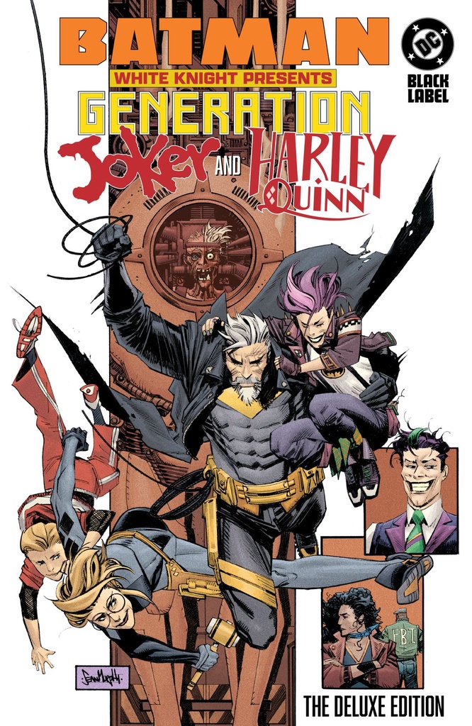 BATMAN WHITE KNIGHT PRES HARLEY QUINN GENERATION JOKER DLX