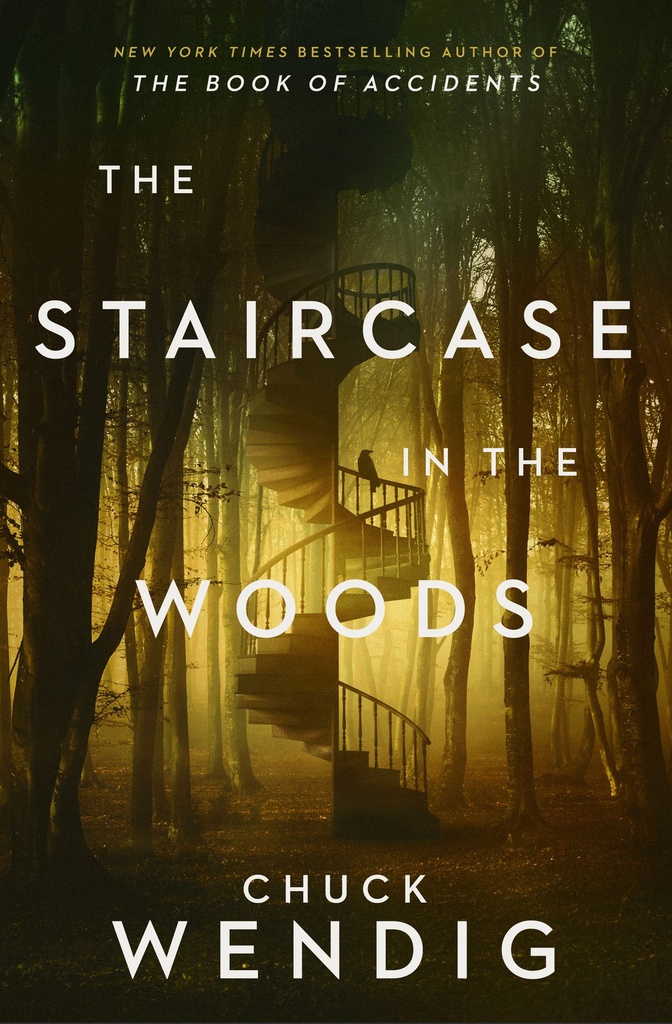 THE STAIRCASE IN WOODS