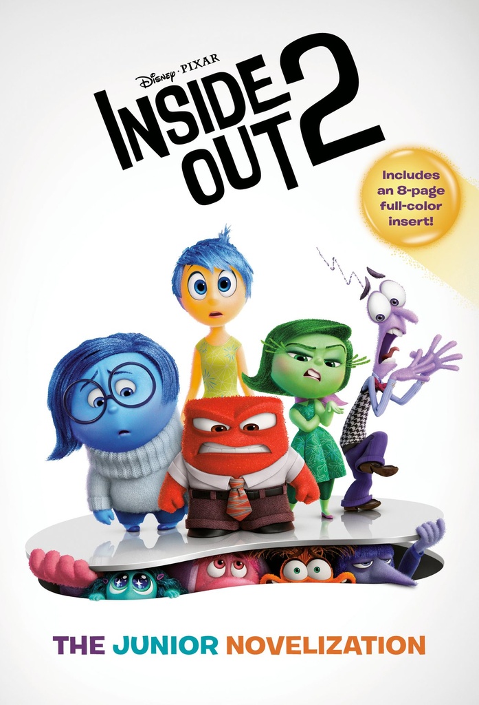 DISNEY/PIXAR INSIDE OUT 2 THE JUNIOR NOVELIZATION