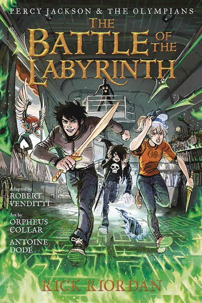 PERCY JACKSON & OLYMPIANS 04 BATTLE OF LABYRINTH