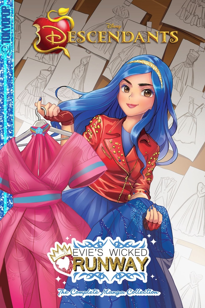 DISNEY DESCENDANTS EVIE S WICKED RUNWAY COMPLETE MANGA COLL