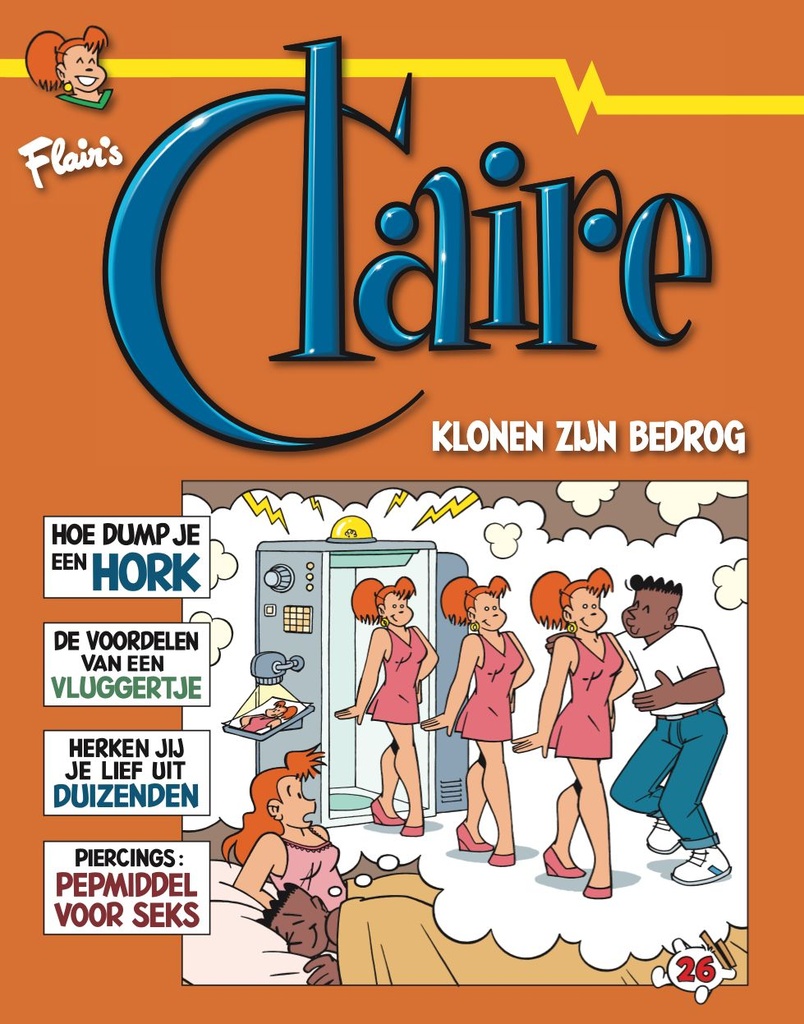 Claire 26 Klonen zijn bedrog