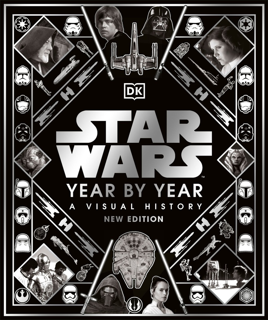 STAR WARS YEAR BY YEAR VISUAL HISTORY HC