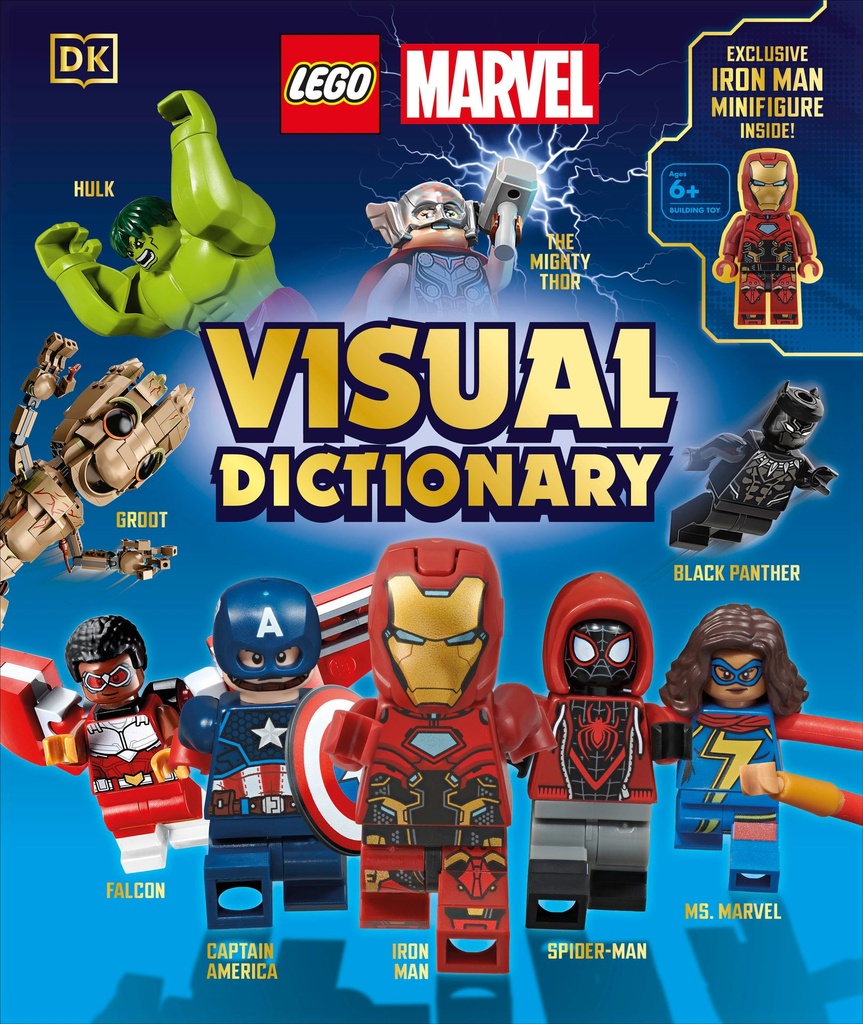 LEGO MARVEL VISUAL DICTIONARY HC