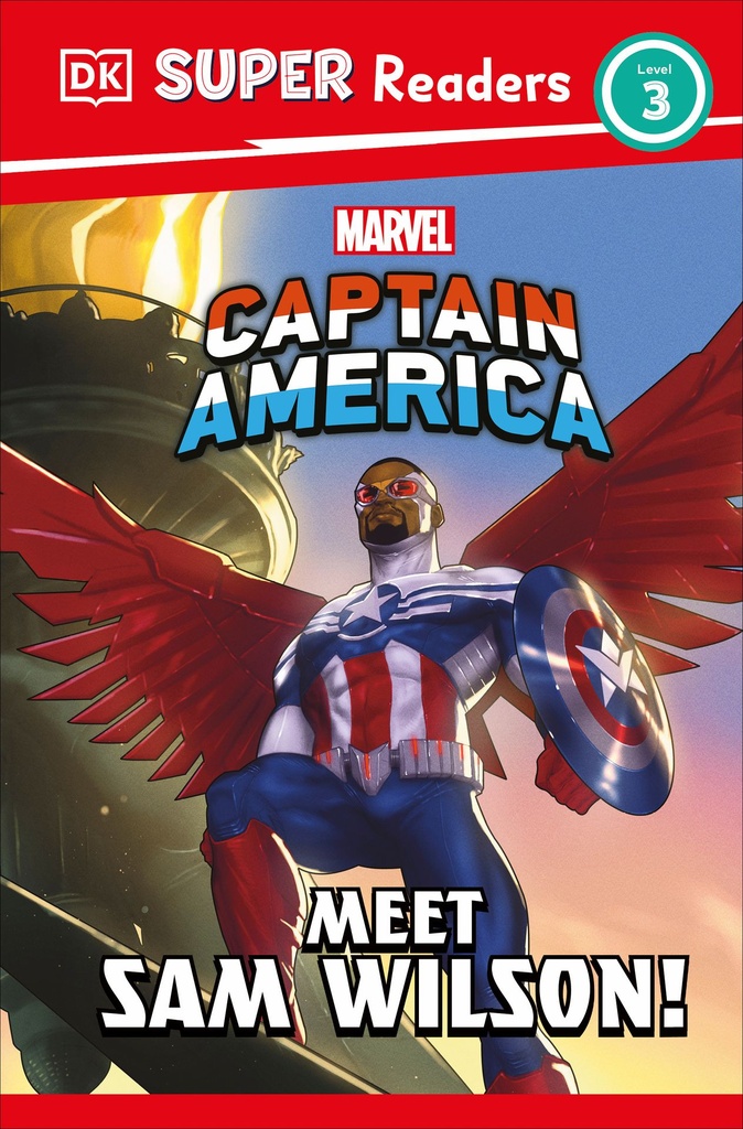 DK SUPER READERS L 3 MARVEL CAPTAIN AMERICA SAM WILSON SC