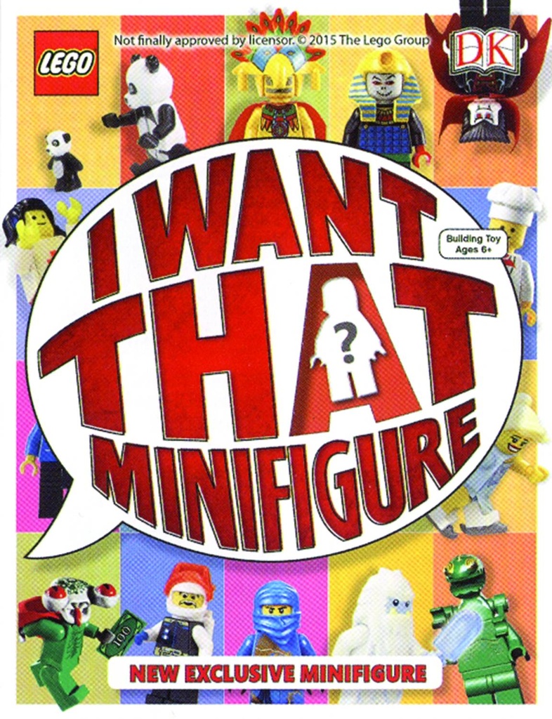 LEGO I LOVE THAT MINIFIGURE HC