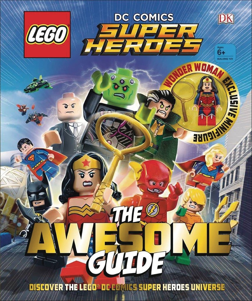 LEGO DC COMICS SUPER HEROES AWESOME GUIDE HC