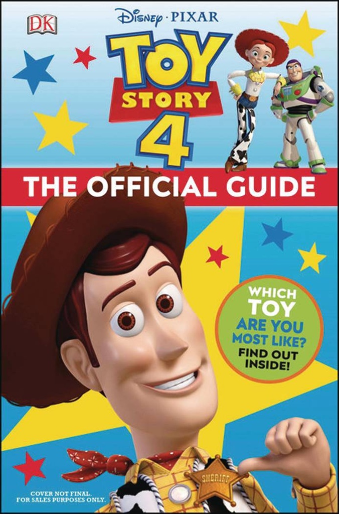 DISNEY PIXAR TOY STORY 4 OFFICIAL GUIDE HC