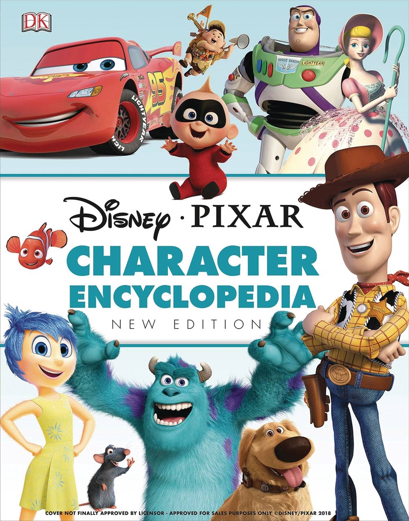 DISNEY PIXAR CHARACTER ENCYCLOPEDIA HC