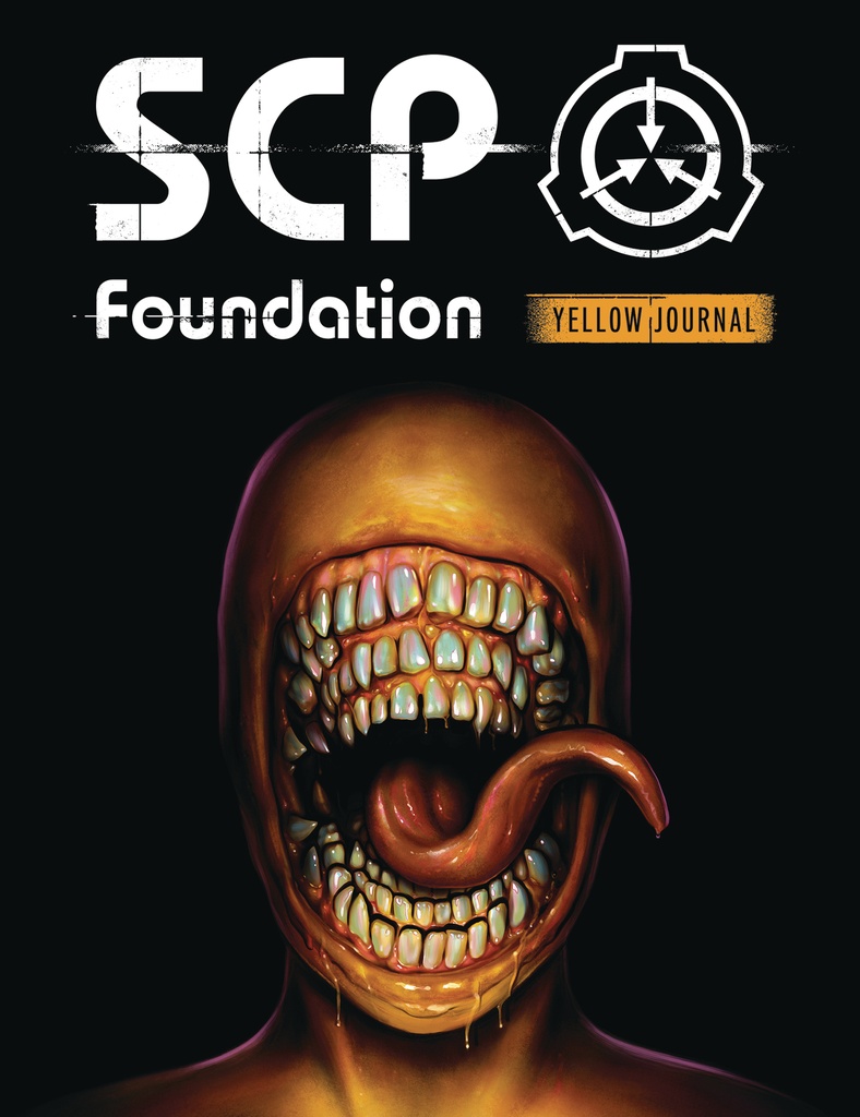 SCP ARTBOOK YELLOW JOURNAL PAPERBACK EDITION