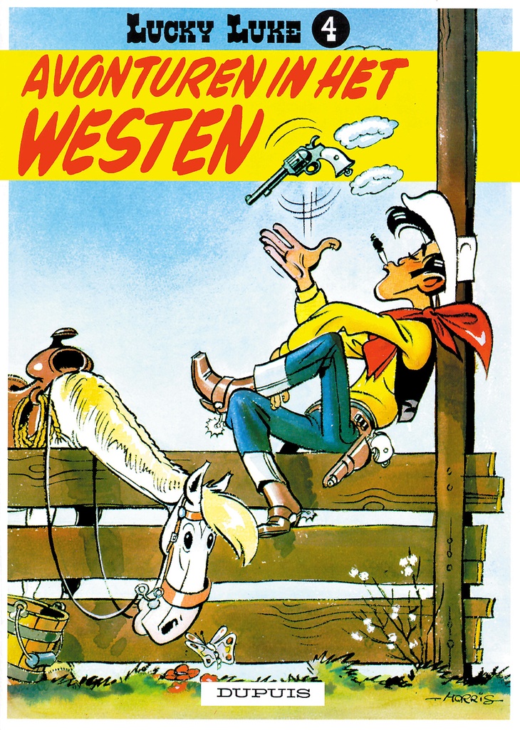 Lucky Luke (Dupuis-reeks) 04 Avonturen In Het Westen OBC