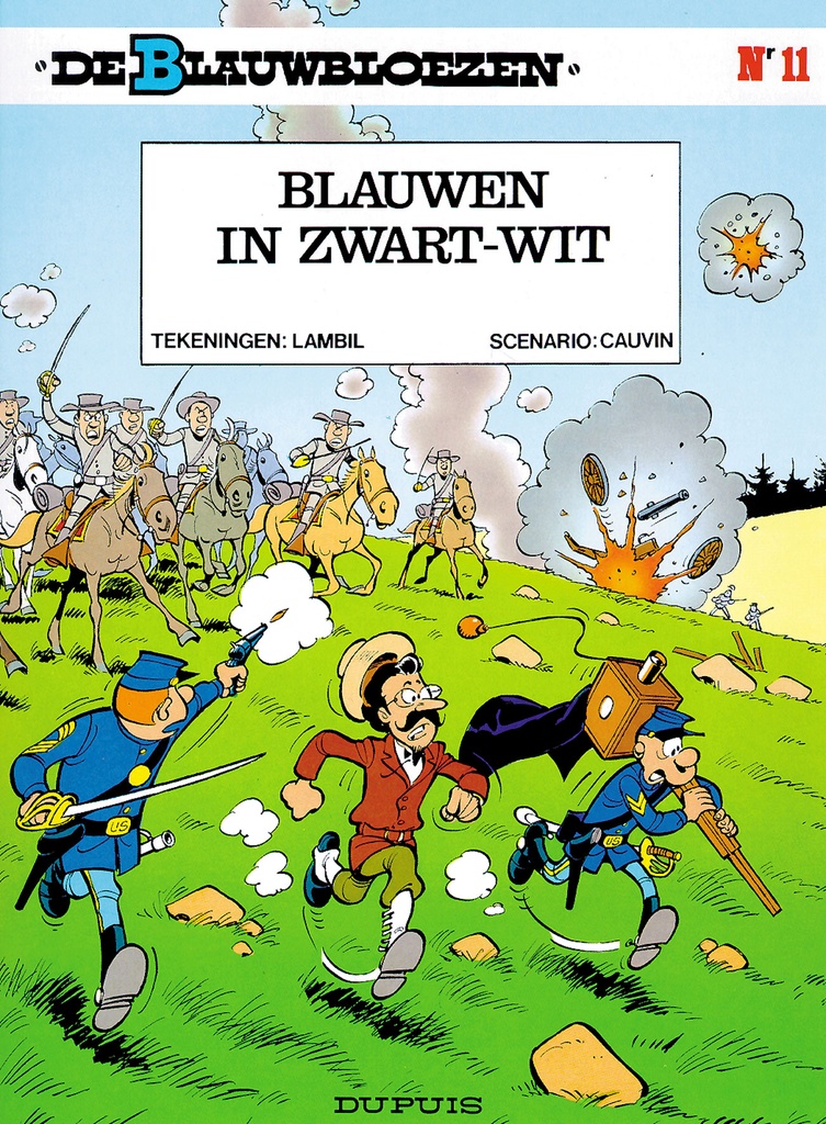 De Blauwbloezen 011 Blauwen In Zwart-Wit