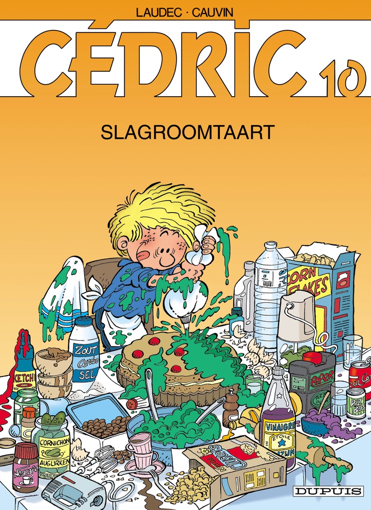 Cedric 10 Slagroomtaart