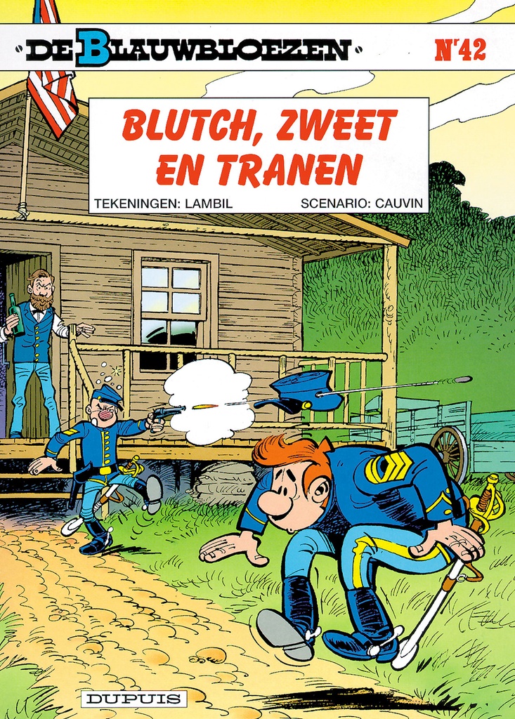 De Blauwbloezen 042 Blutch, Zweet en Tranen