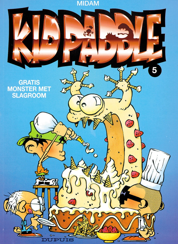 Kid Paddle 005 Gratis Monster Met Slagroom