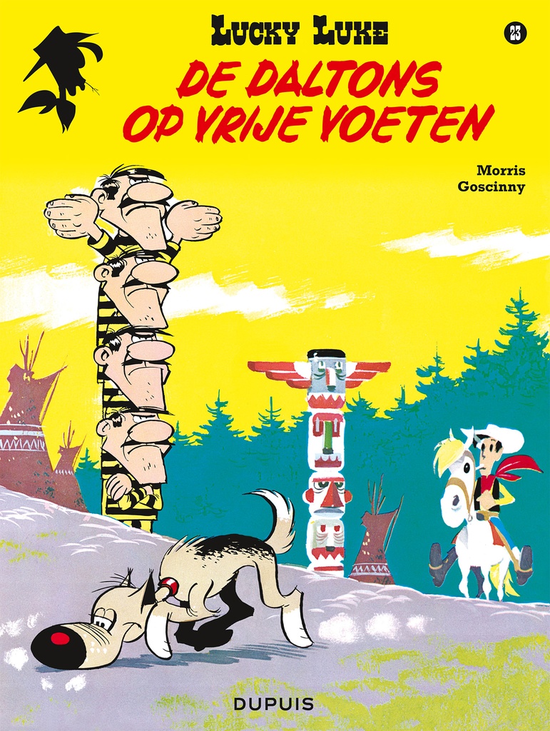LUCKY LUKE 23 De daltons op vrije voeten
