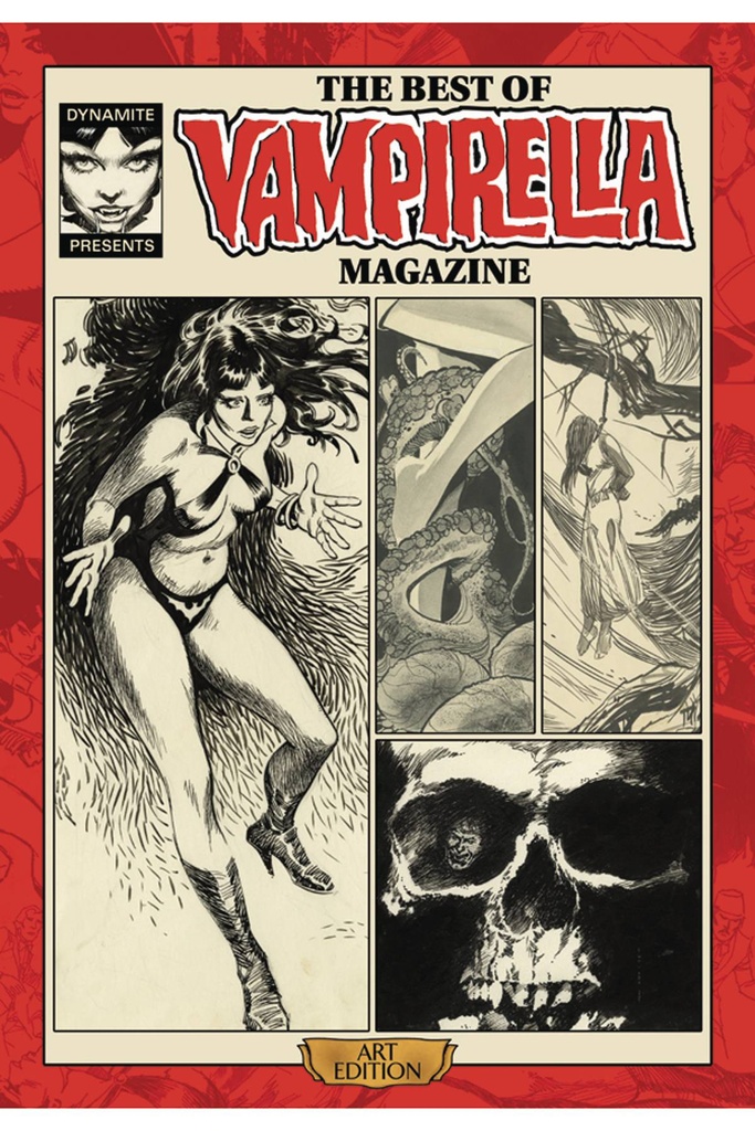 BEST OF VAMPIRELLA MAGAZINE ART ED HC