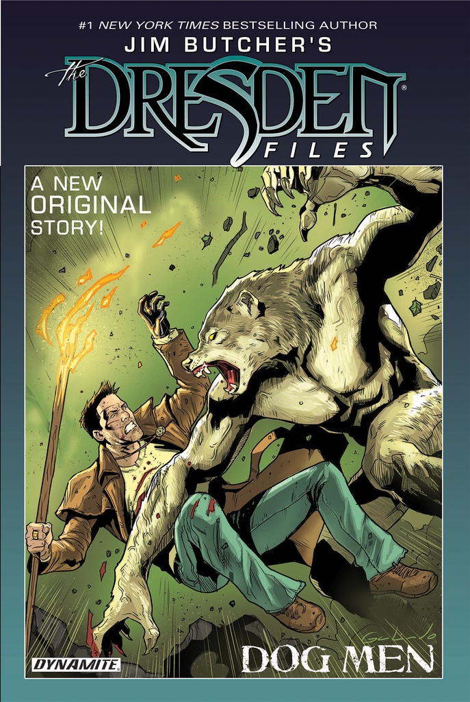 JIM BUTCHER DRESDEN FILES DOG MEN HC