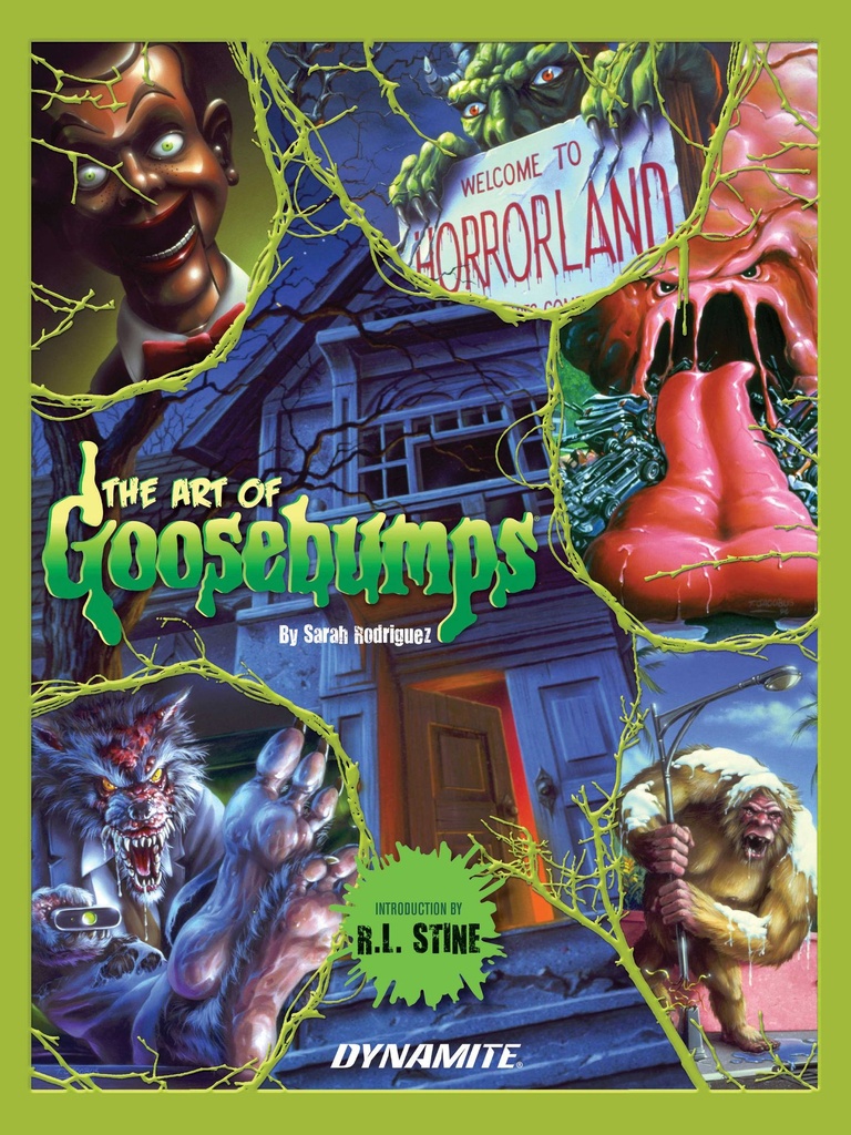 BEWARE ART OF GOOSEBUMPS HC