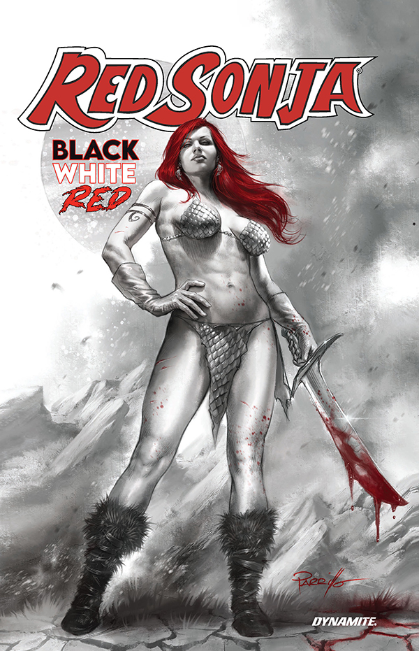 RED SONJA BLACK WHITE RED HC 01
