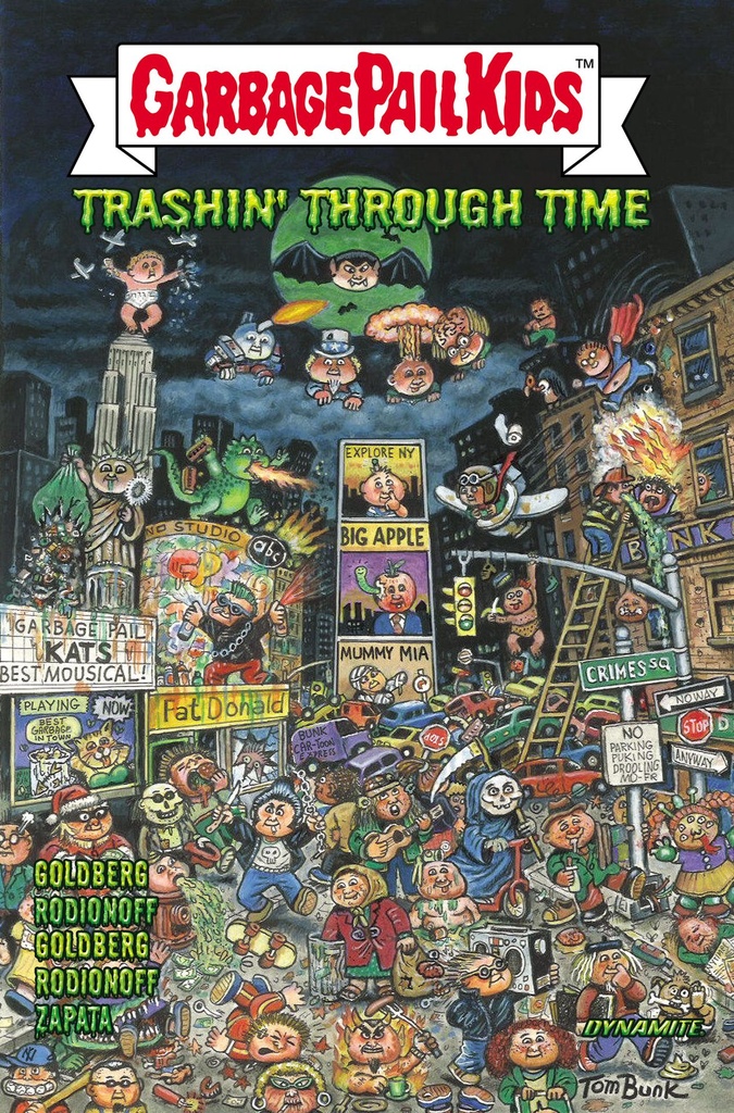 GARBAGE PAIL KIDS THROUGH TIME