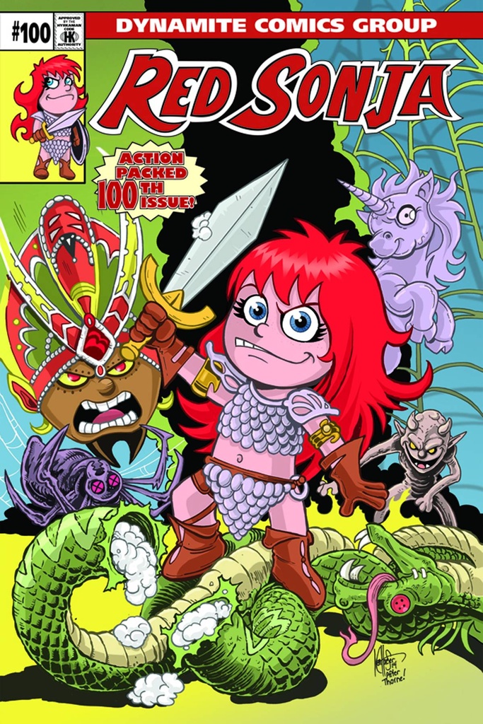 RED SONJA 100 CVR D HAESER VAR