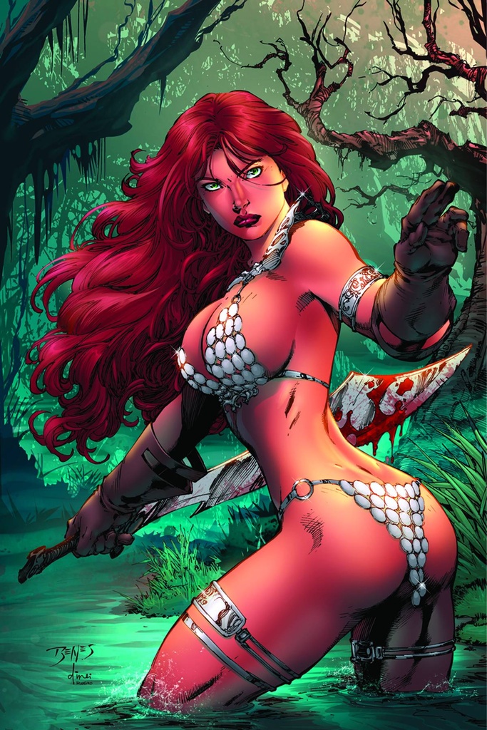 RED SONJA 1973 RARE BENES VIRGIN ART ED