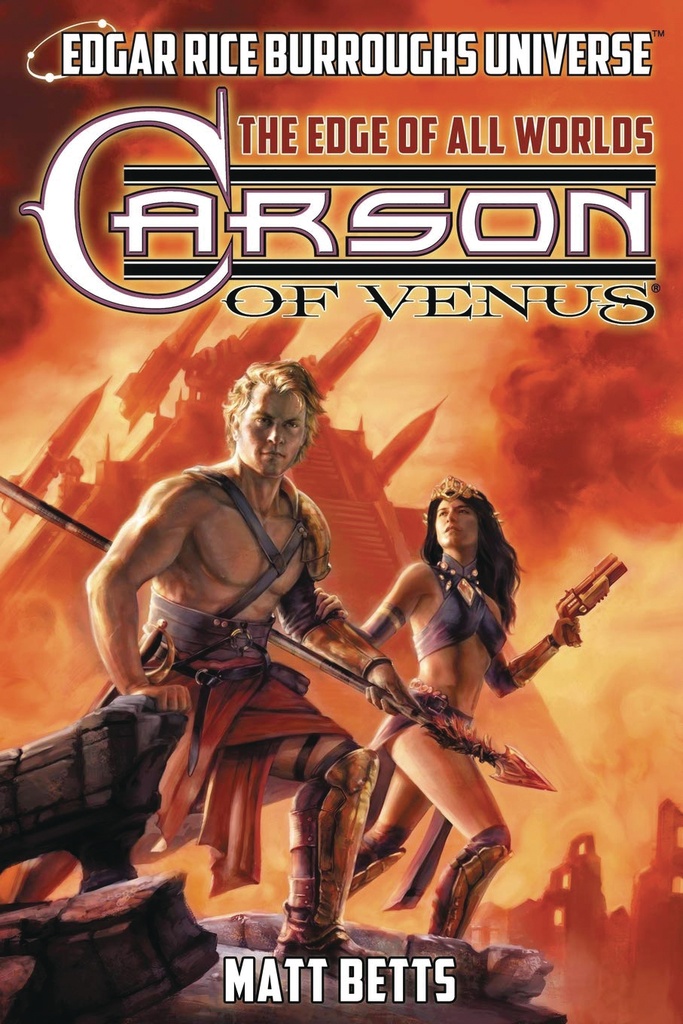 ERB UNIVERSE NOVEL HC 01 CARSON OF VENUS EDGE ALL WORLDS