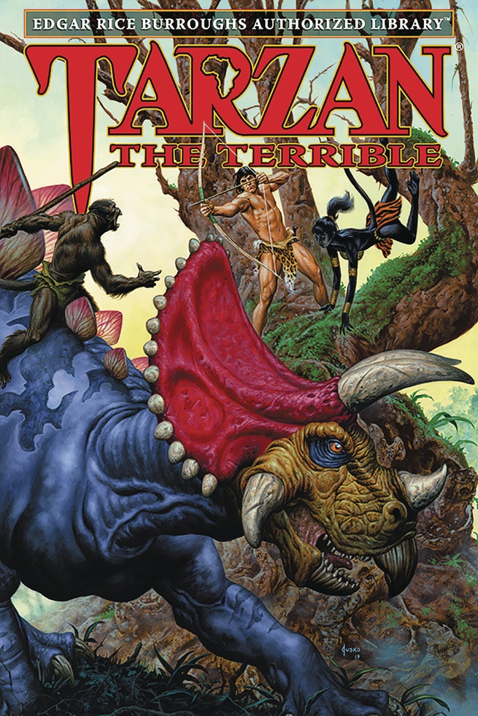 ERB AUTH LIB TARZAN HC 08 TARZAN THE TERRIBLE