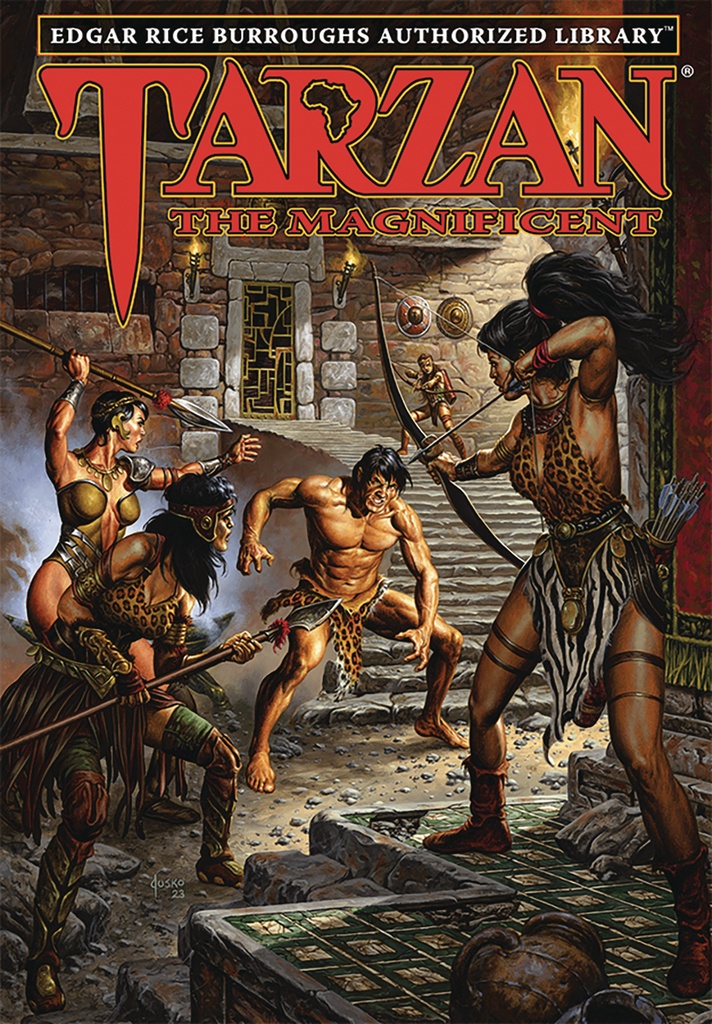 ERB AUTH LIB TARZAN HC 21 TARZAN THE MAGNIFICENT