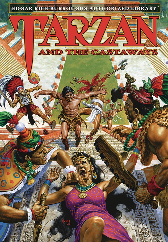 ERB AUTH LIB TARZAN HC 24 TARZAN AND THE CASTAWAYS