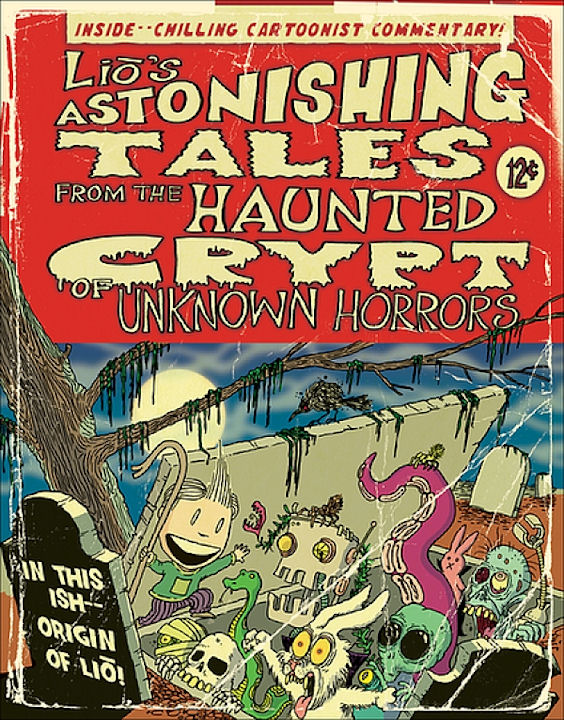 LIO ASTONISHING TALES FROM HAUNTED CRYPT OF UNKNOWN