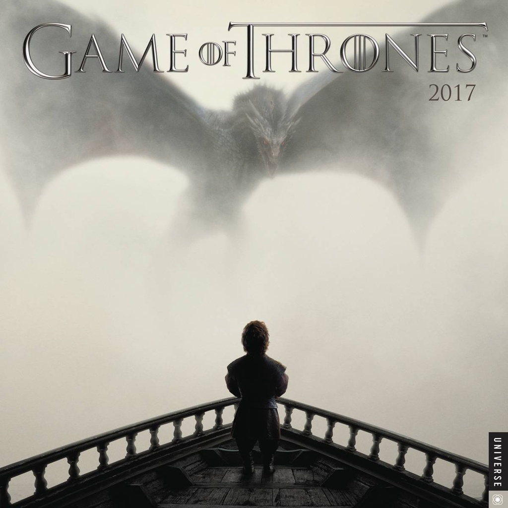 GAME OF THRONES 2017 WALL CALENDAR