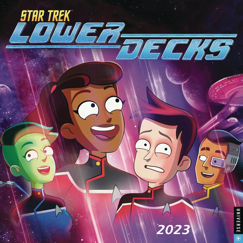 STAR TREK LOWER DECKS 2024 WALL CALENDAR