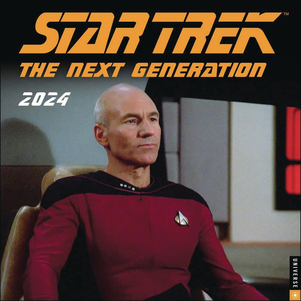 STAR TREK NEXT GENERATION 2024 WALL CALENDAR