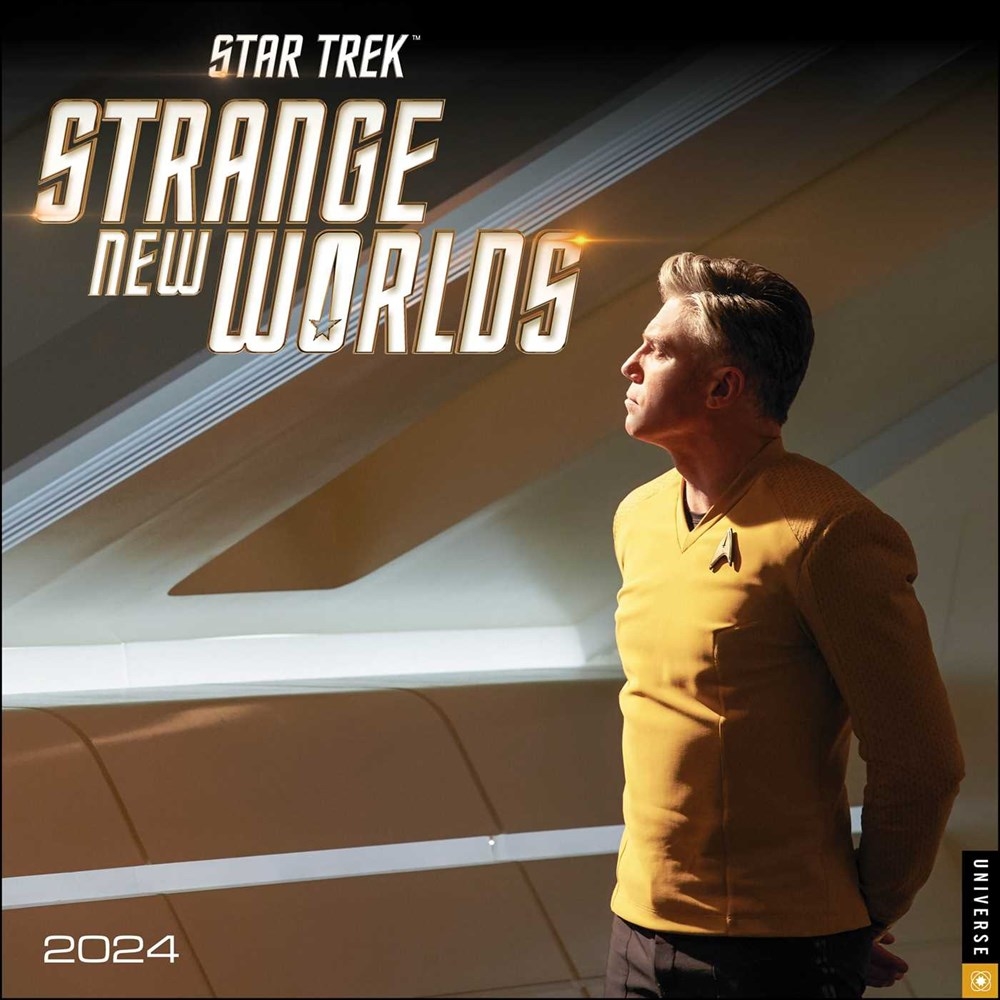 STAR TREK STRANGE NEW WORLDS 2024 WALL CALENDAR