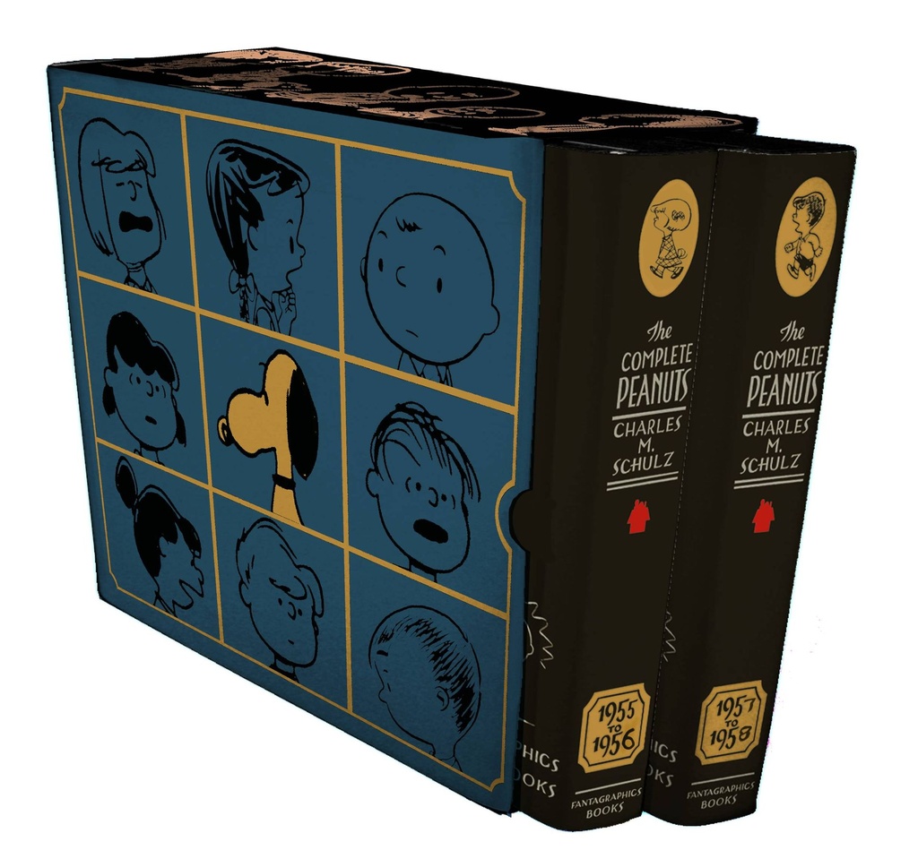 COMPLETE PEANUTS HC BOX SET 1955-1958
