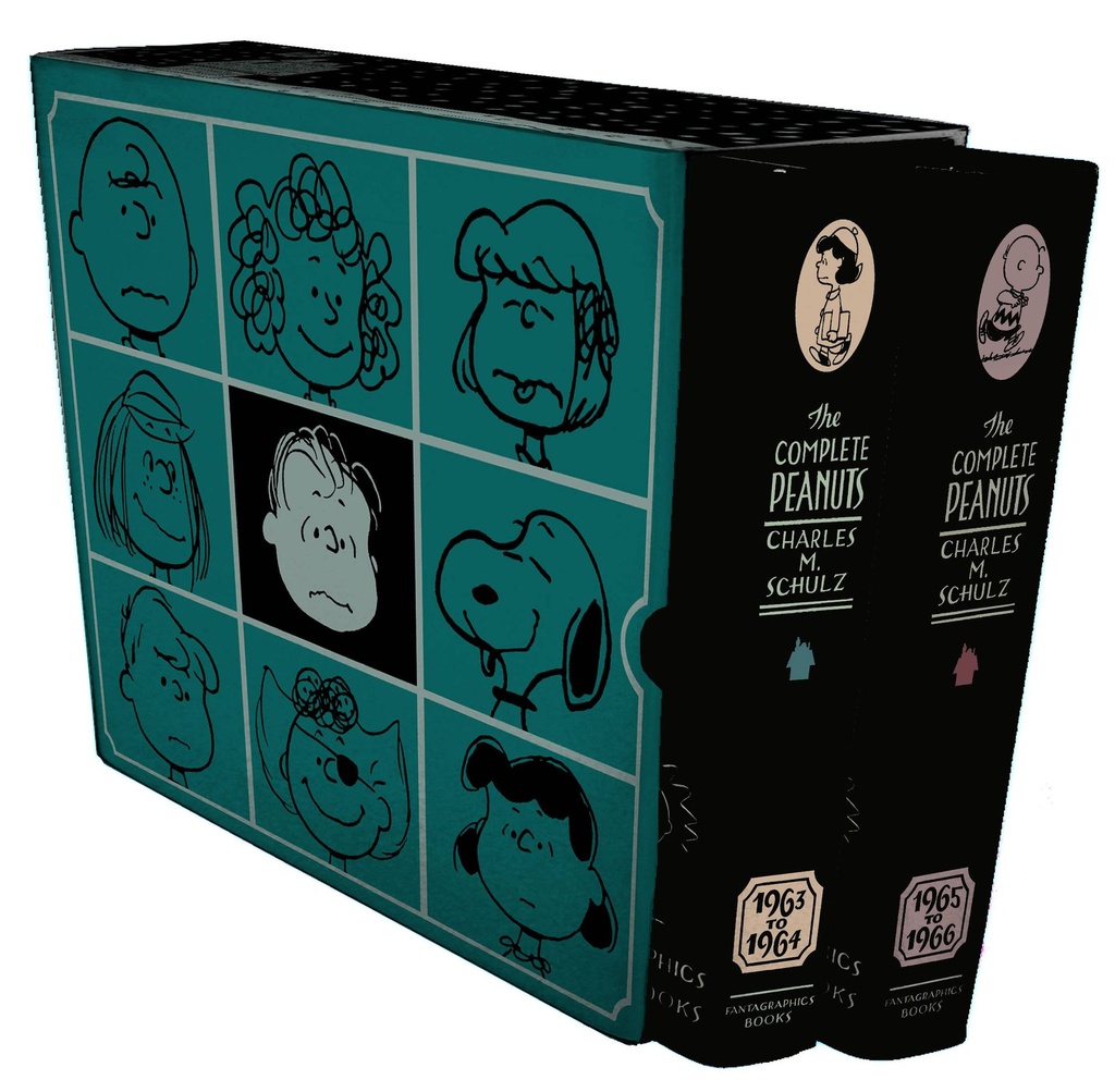 COMPLETE PEANUTS HC BOX SET 1963-1966
