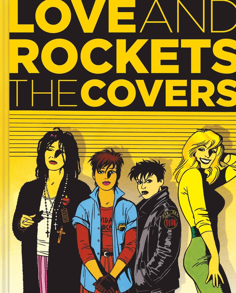 LOVE AND ROCKETS THE COVERS HC