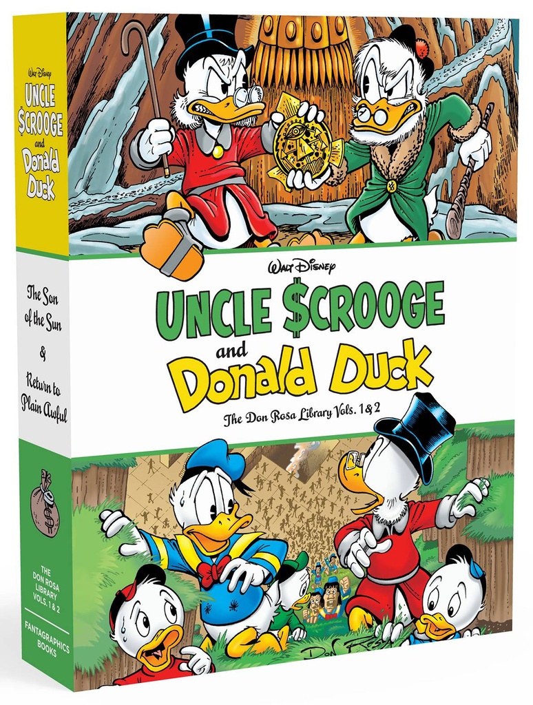 DISNEY DON ROSA - BOX SET 01 CONTAINS 01 02