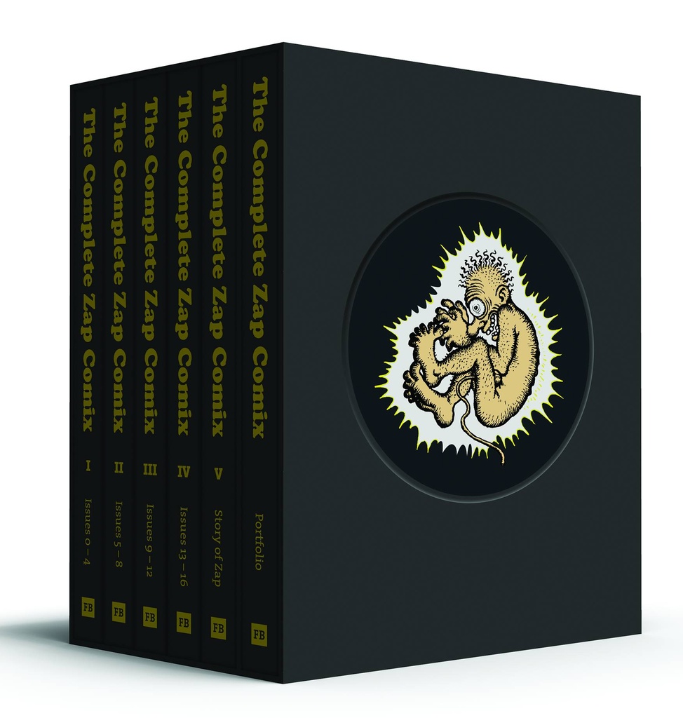 COMPLETE ZAP COMIX HC BOX SET