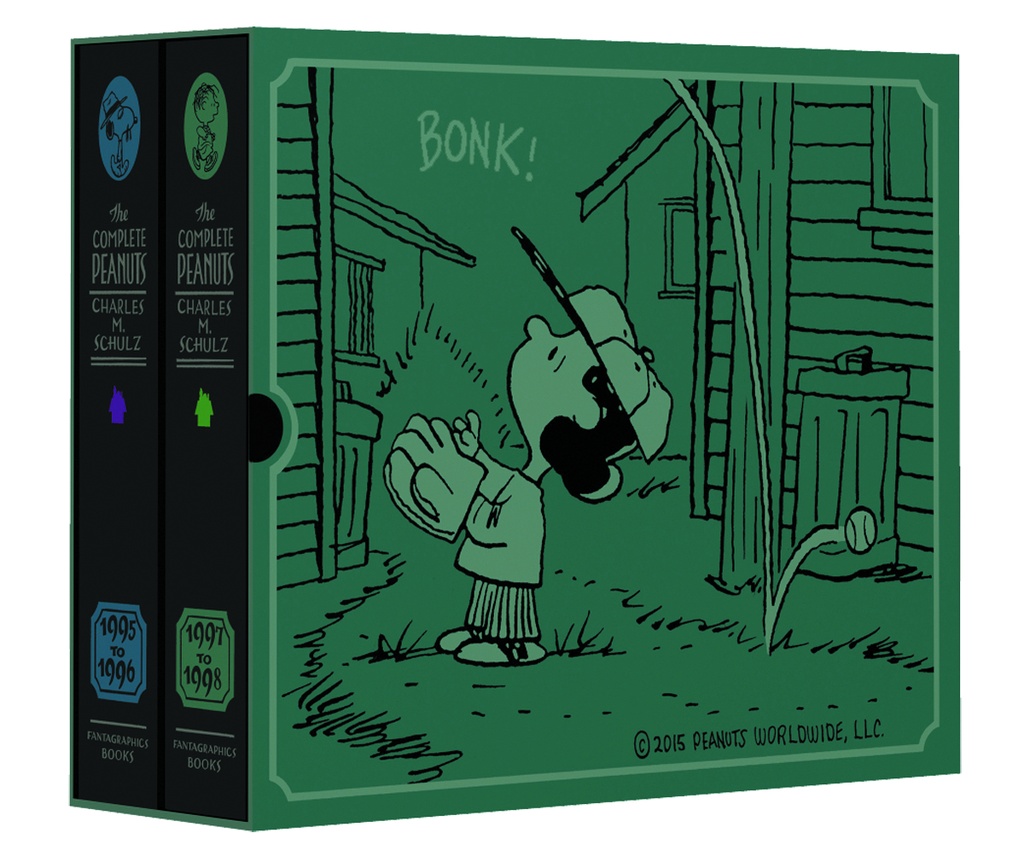 COMPLETE PEANUTS HC BOX SET 1995-1998