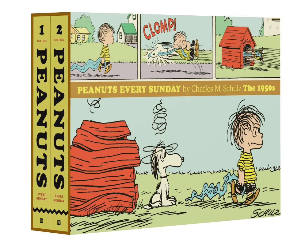 PEANUTS EVERY SUNDAY HC BOX SET 1950