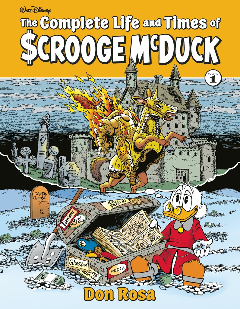 COMPLETE LIFE & TIMES SCROOGE MCDUCK HC 01 ROSA