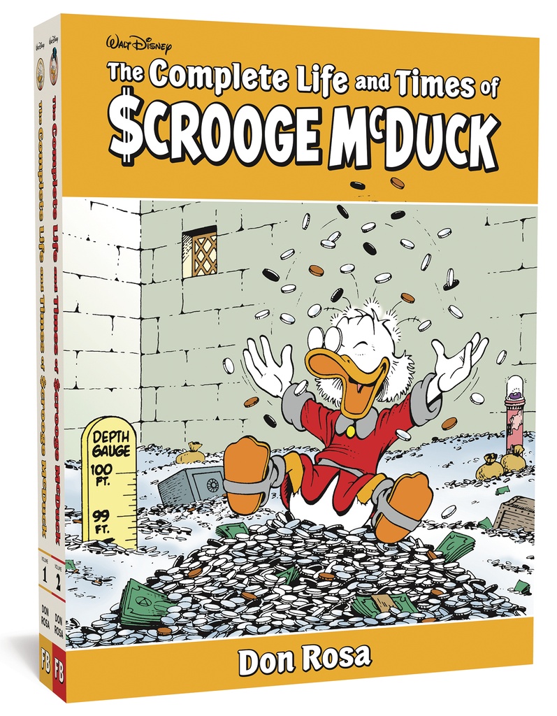 COMPLETE LIFE & TIMES SCROOGE MCDUCK HC BOX SET ROSA