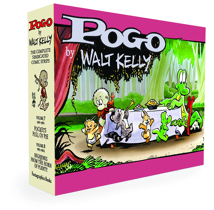 POGO COMP SYNDICATED STRIPS HC BOX SET 7 & 8