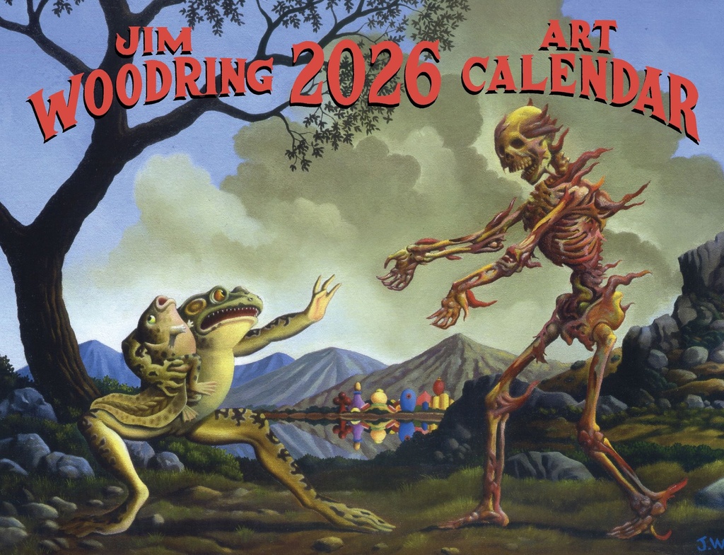 JIM WOODRING 2026 ART CALENDAR