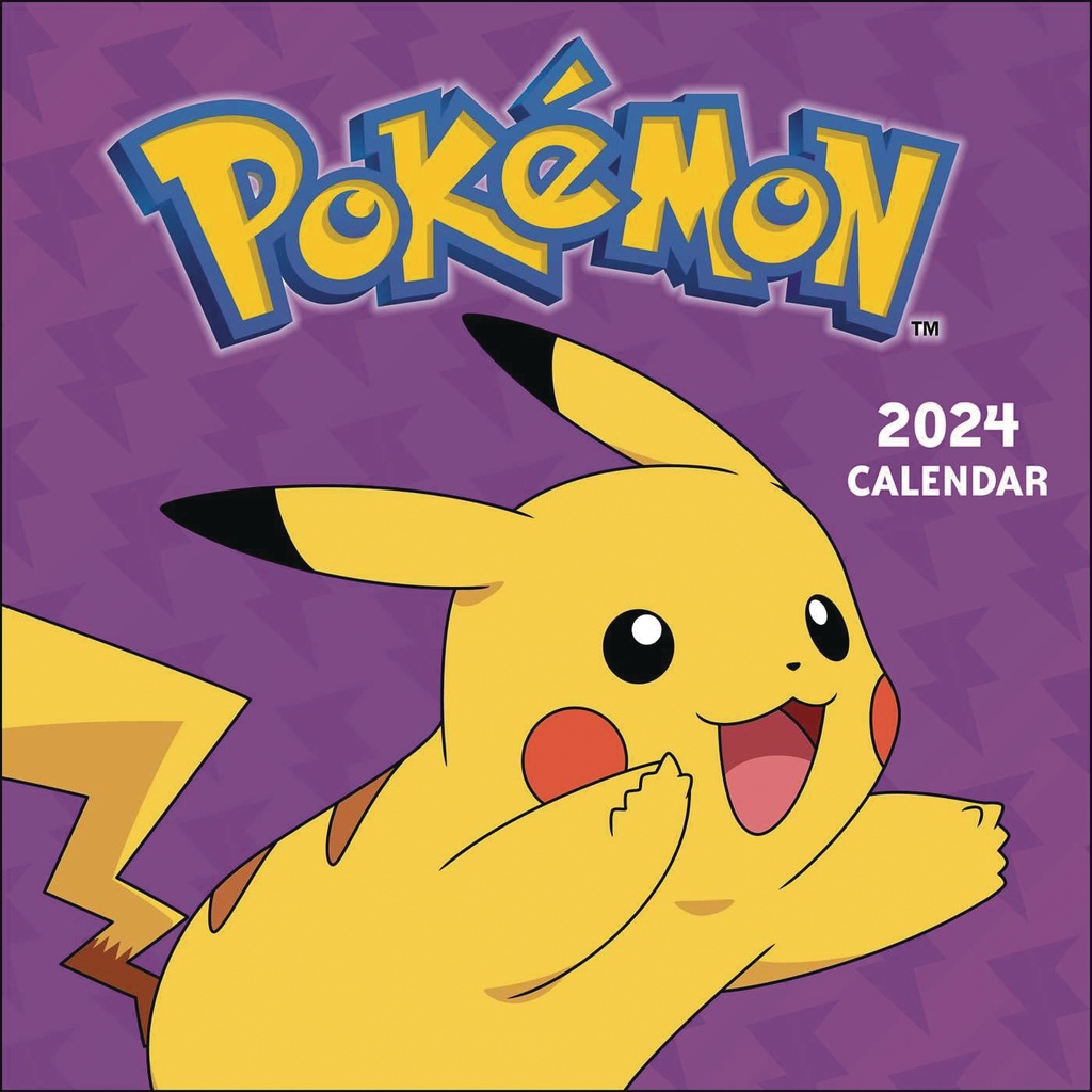POKEMON 2024 WALL CALENDAR