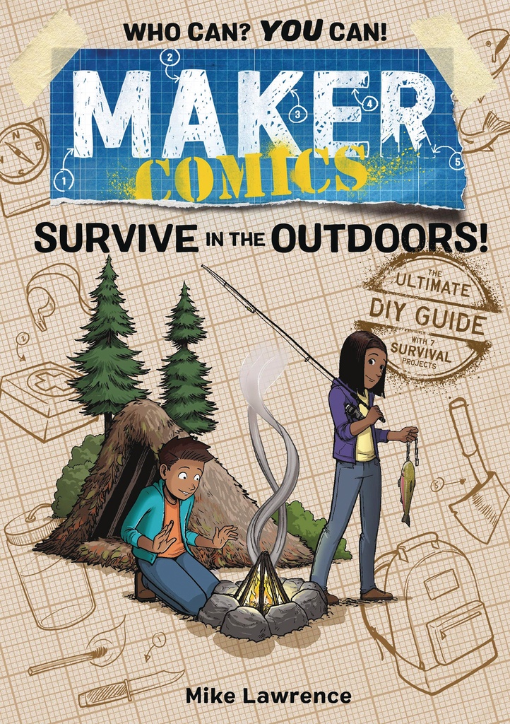 MAKER COMICS HC SURVIVE IN OUTDOORS